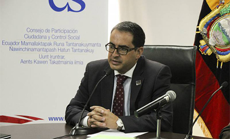 Nombran a Edwin Pérez como fiscal general de Ecuador